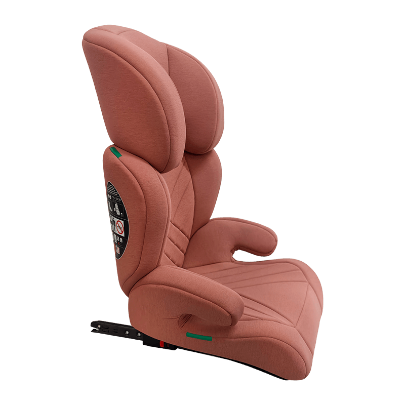 OG301 с автомобильным сиденьем isofix, автокресло 2 3 3, складываемым, розовый, розовый с тиснением