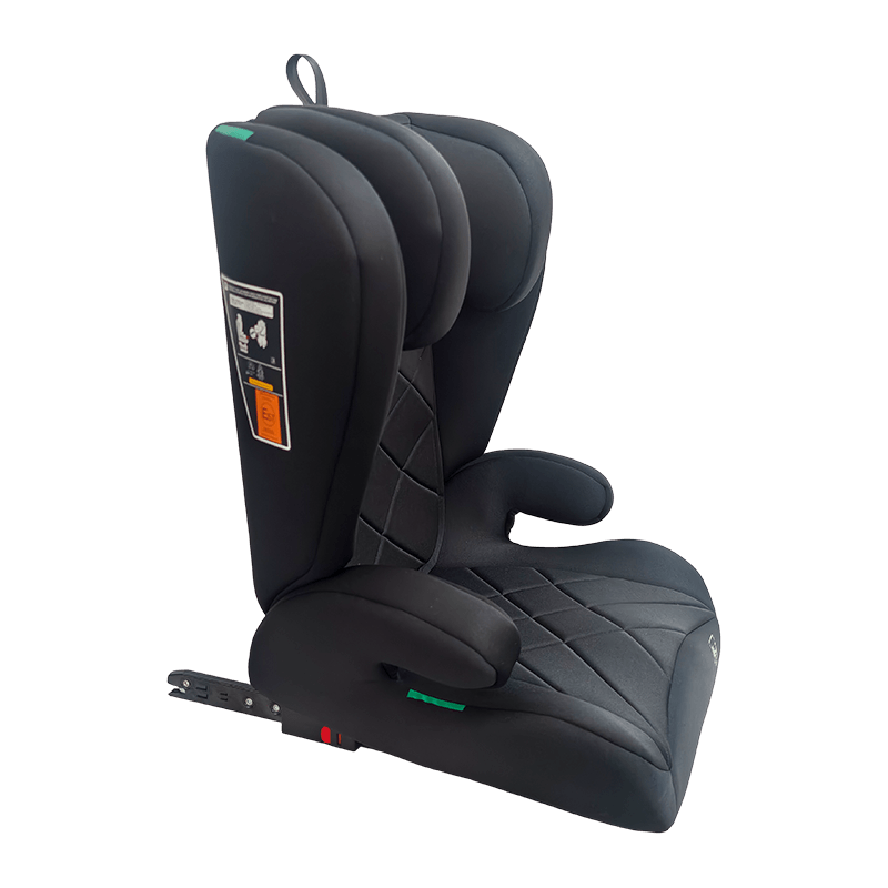 OG303B с автомобильным сиденьем isofix, автокресло группировки 2 3, складываемое, черное, с тиснением